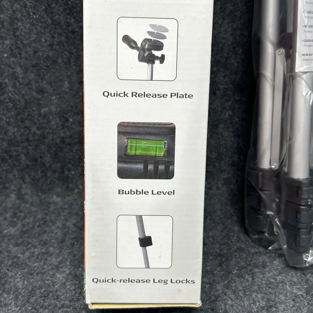 Targus Tripod Camera Camcorder 50 Inch Aluminum Quick Legs Release Carry Bag